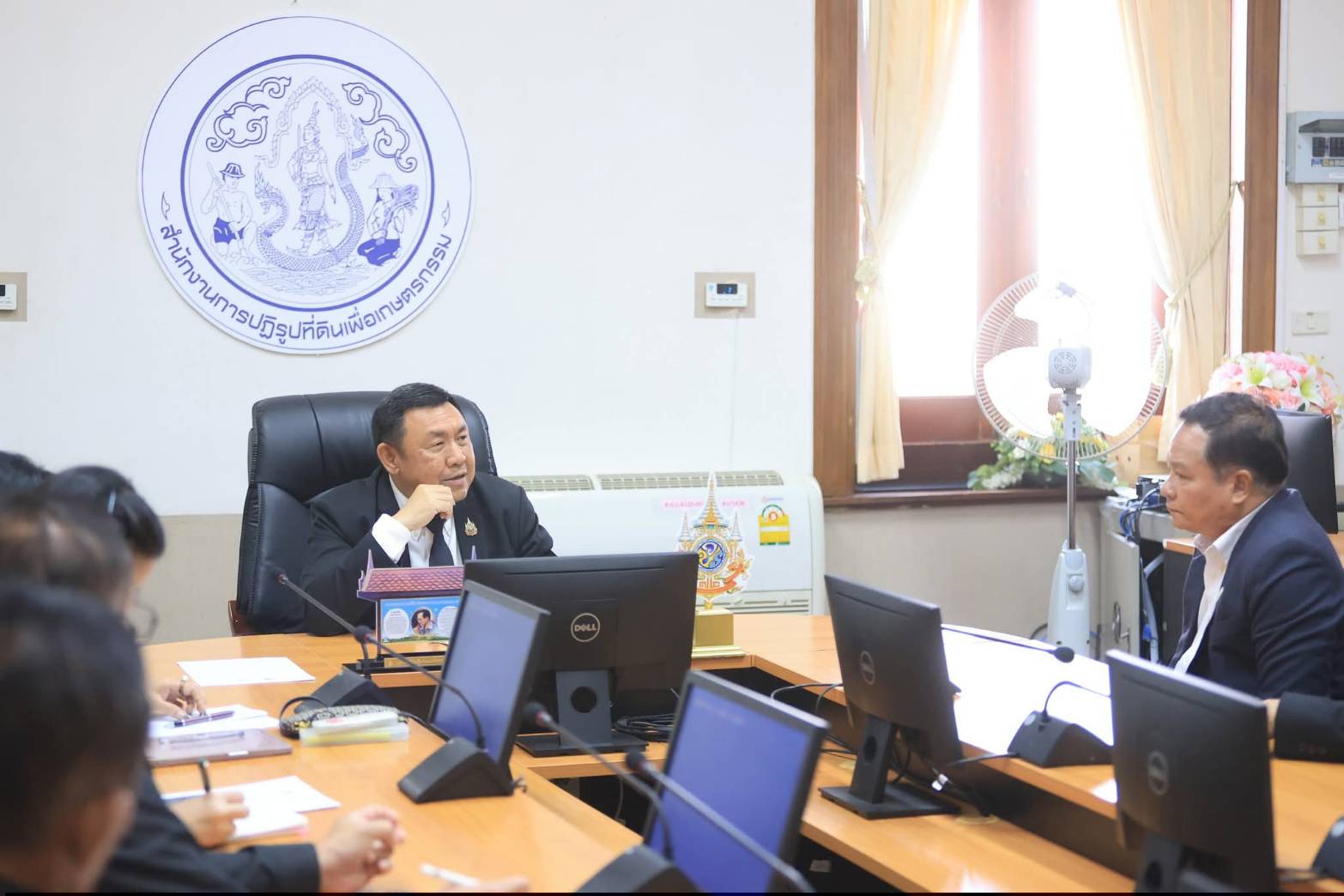 title - ส.ป.ก. ประชุมหารือแนวทางการทำความร่วมมือทางวิชาการร่วมกับสถาบันการเรียนรู้เพื่อปวงชน 